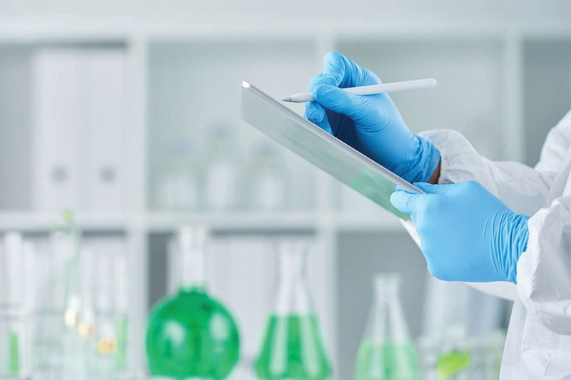Laboratory reagents and glassware